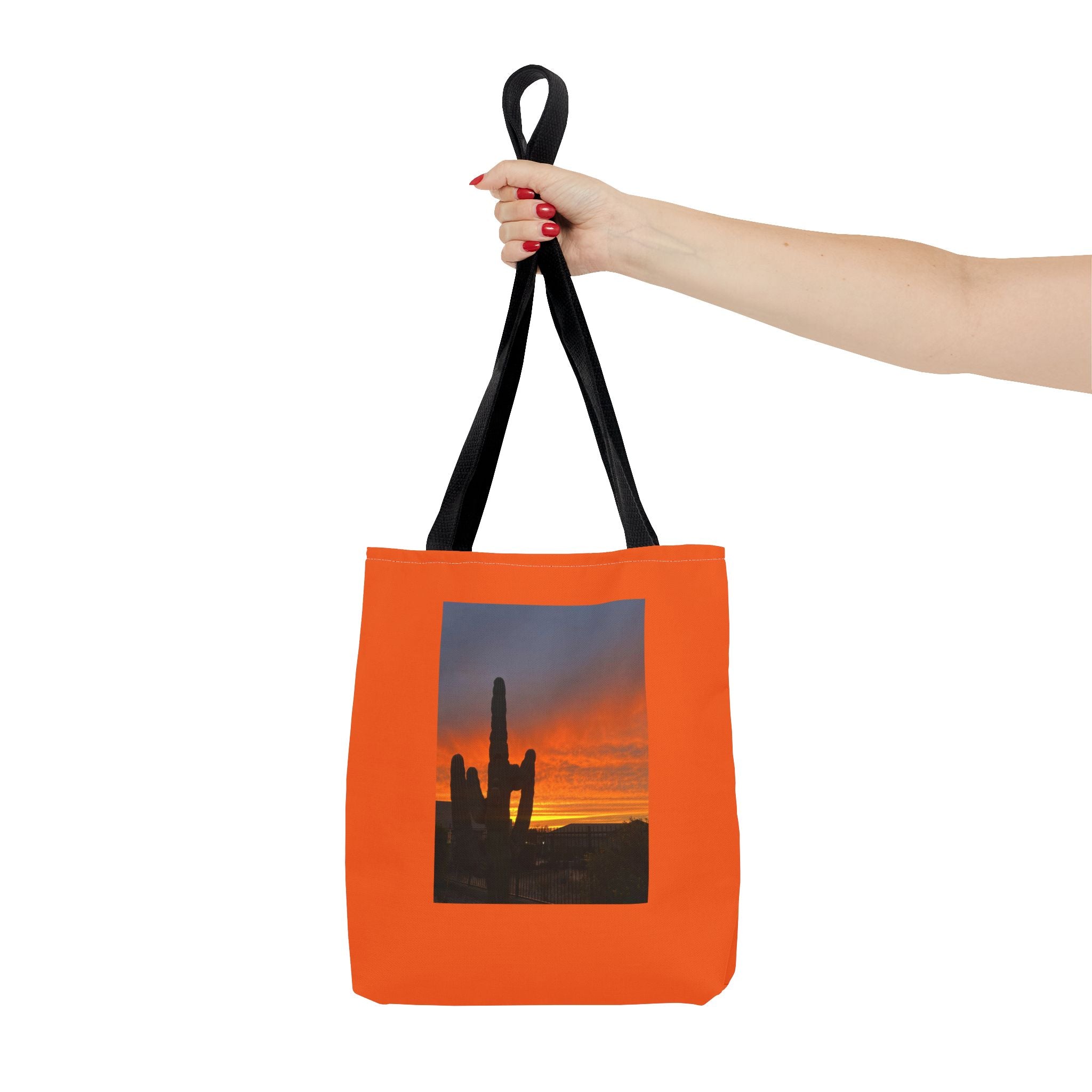 Sunset Cactus Tote Bag