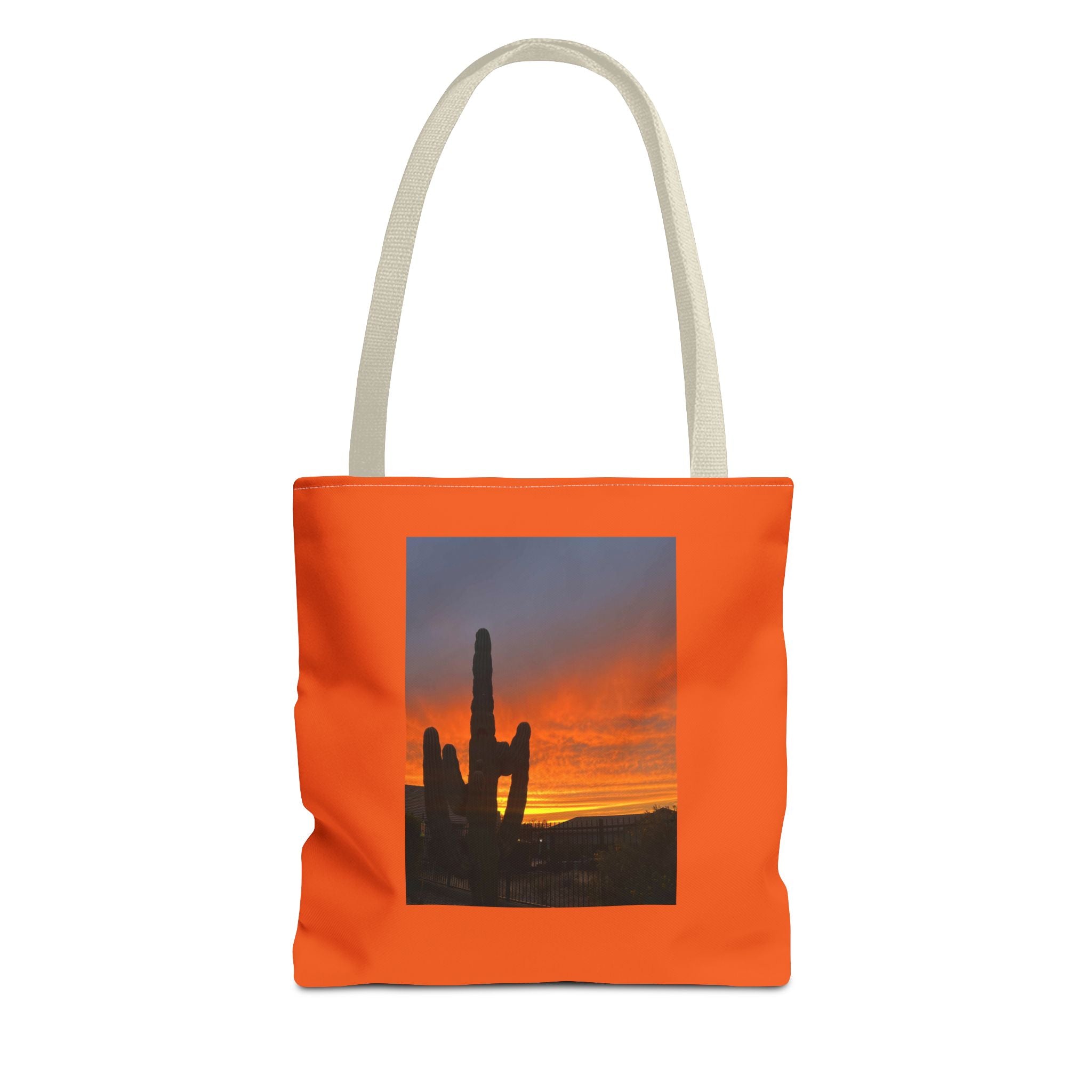 Sunset Cactus Tote Bag